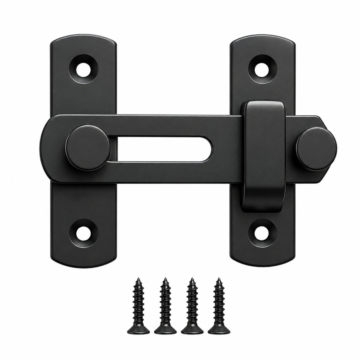 Flip Sliding Barn Door Lock Latch.