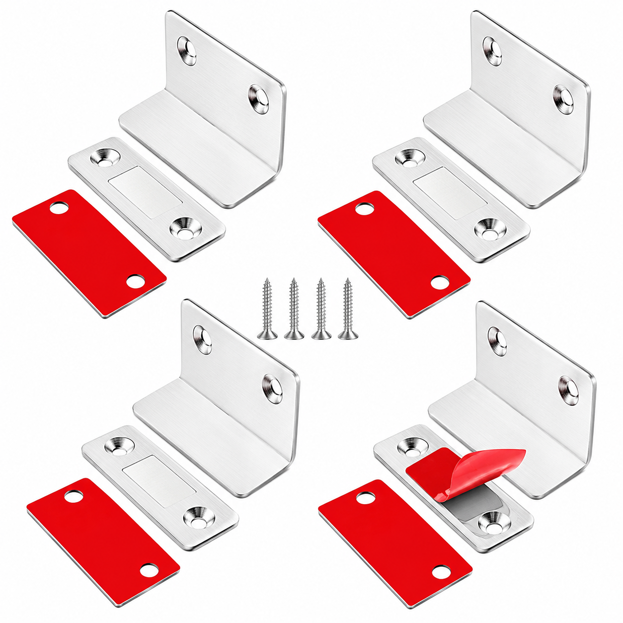 Cabinet Magnetic Door Catch L - Shape