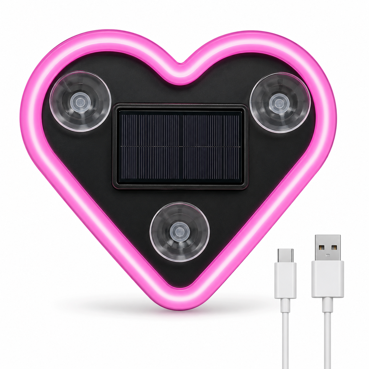 Heart Shape Car LED Ambient Light
