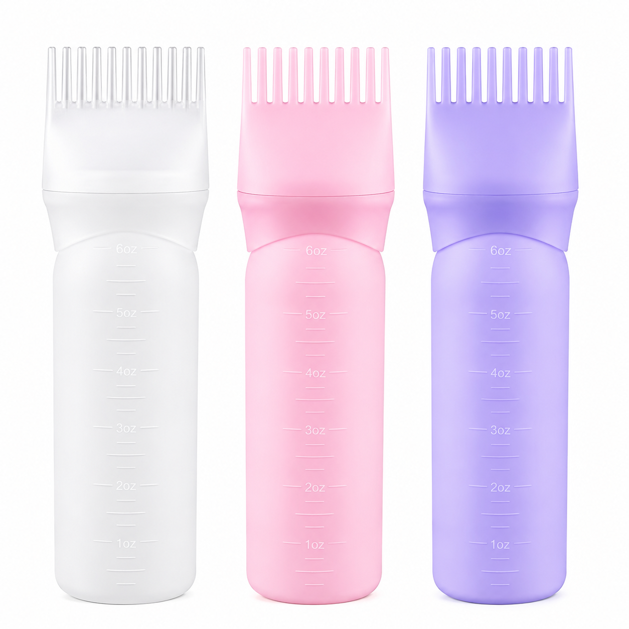 Hair Root Comb Dye Applicator Bottle.