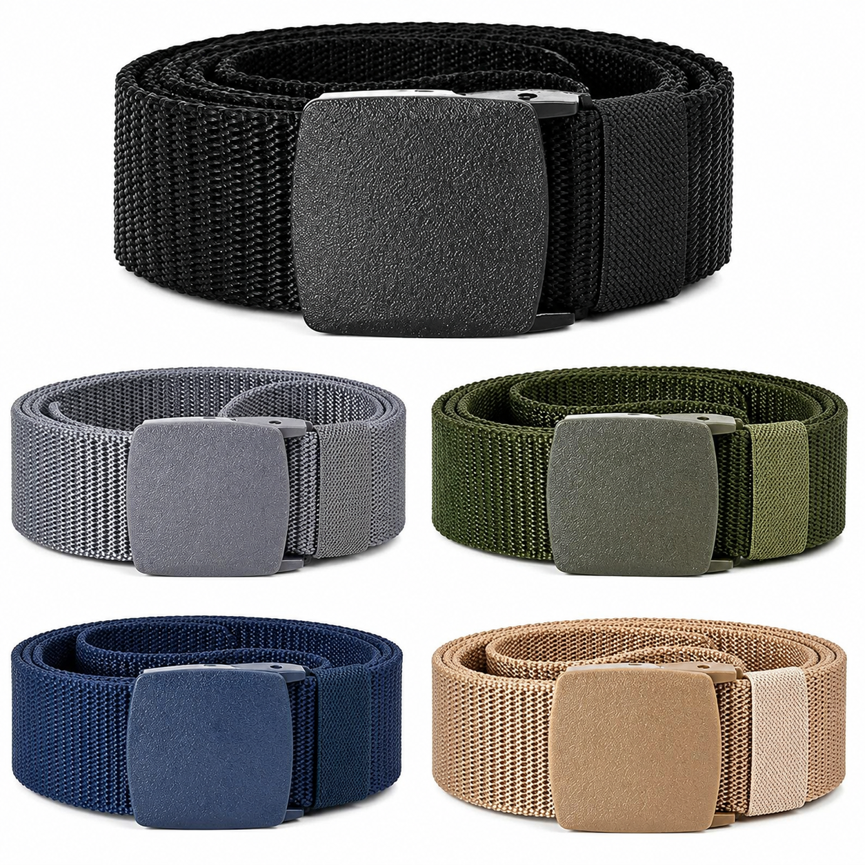 Tactical Nylon Belts with Buckle.