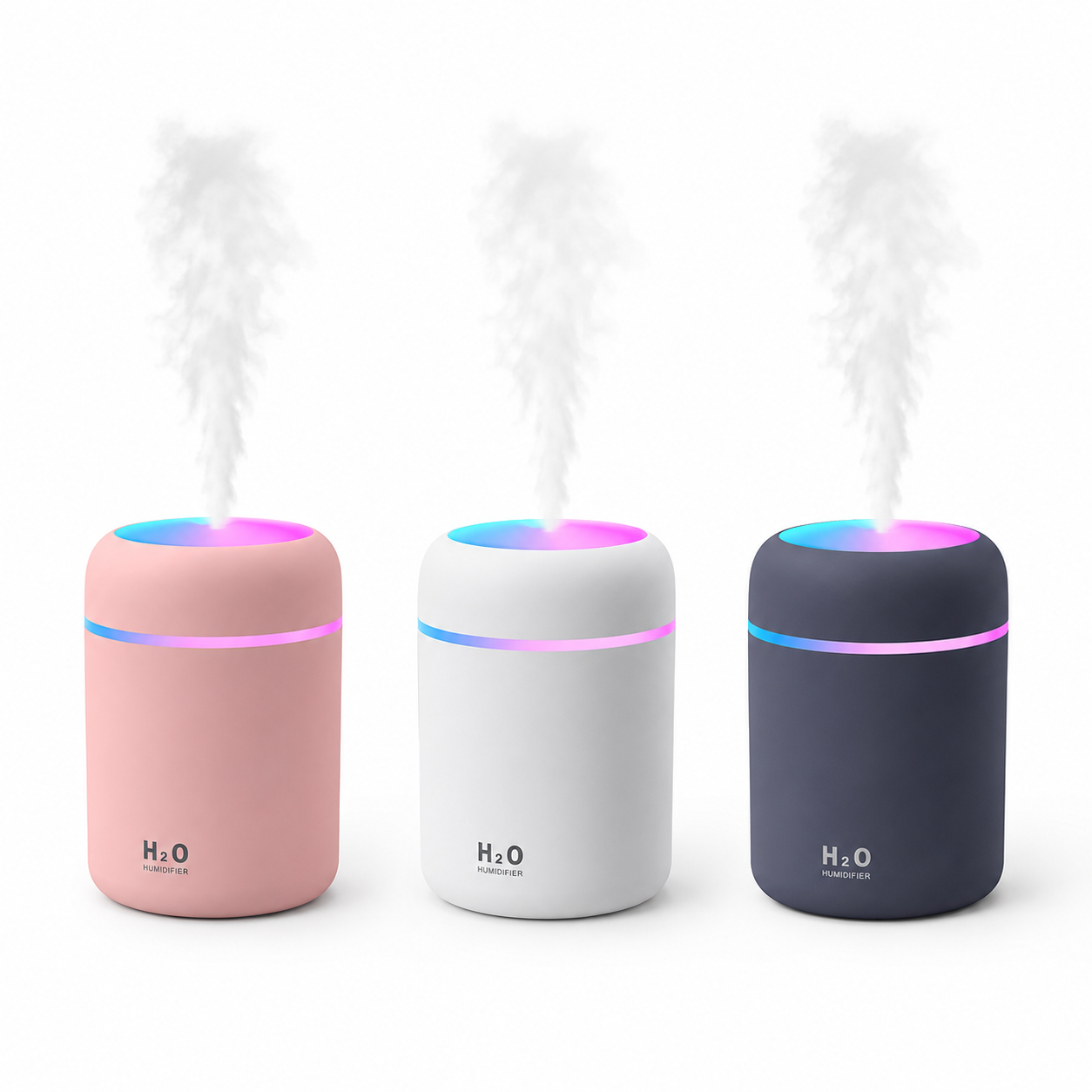 H2O Colourful Night Light Humidifier