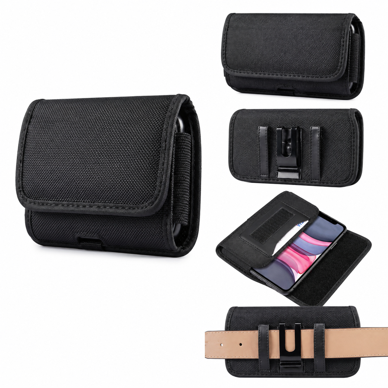 HORIZANTAL Mobile Phone Belt Holder