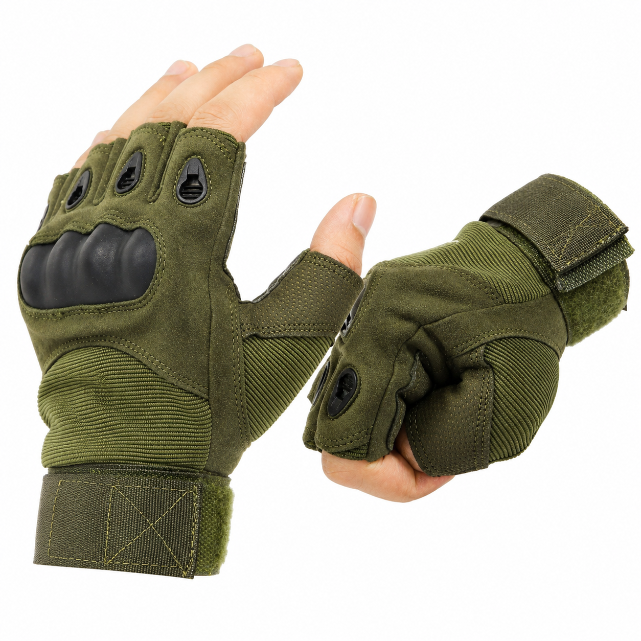 Bike Tactical Riding Half Finger Gloves