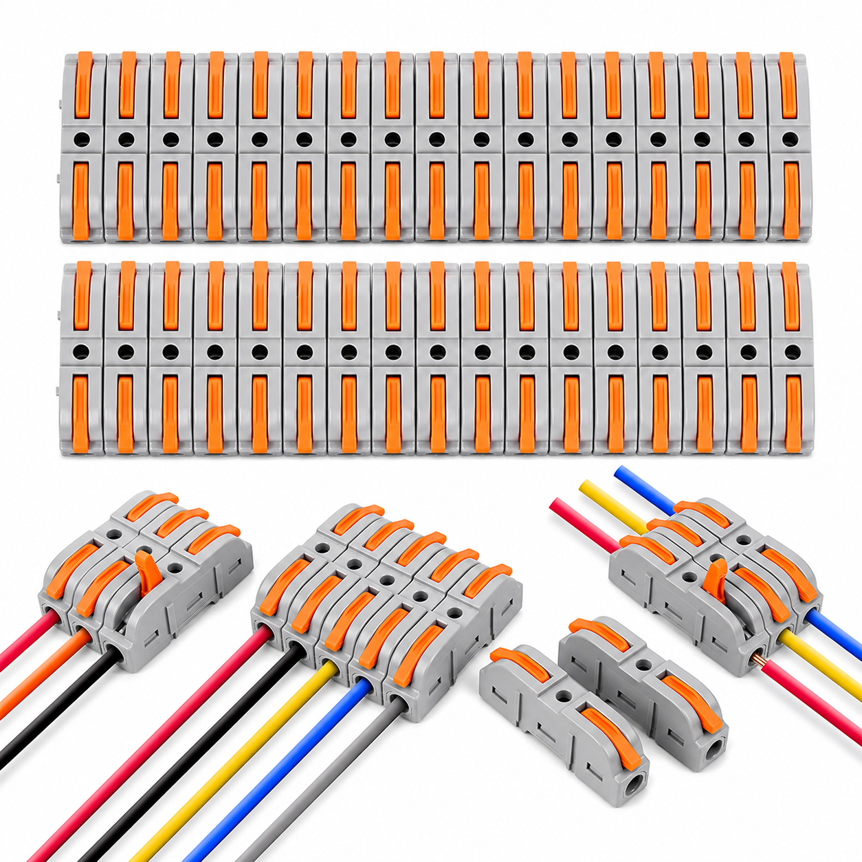 Universal Wire Connector Terminals (34 Pcs)