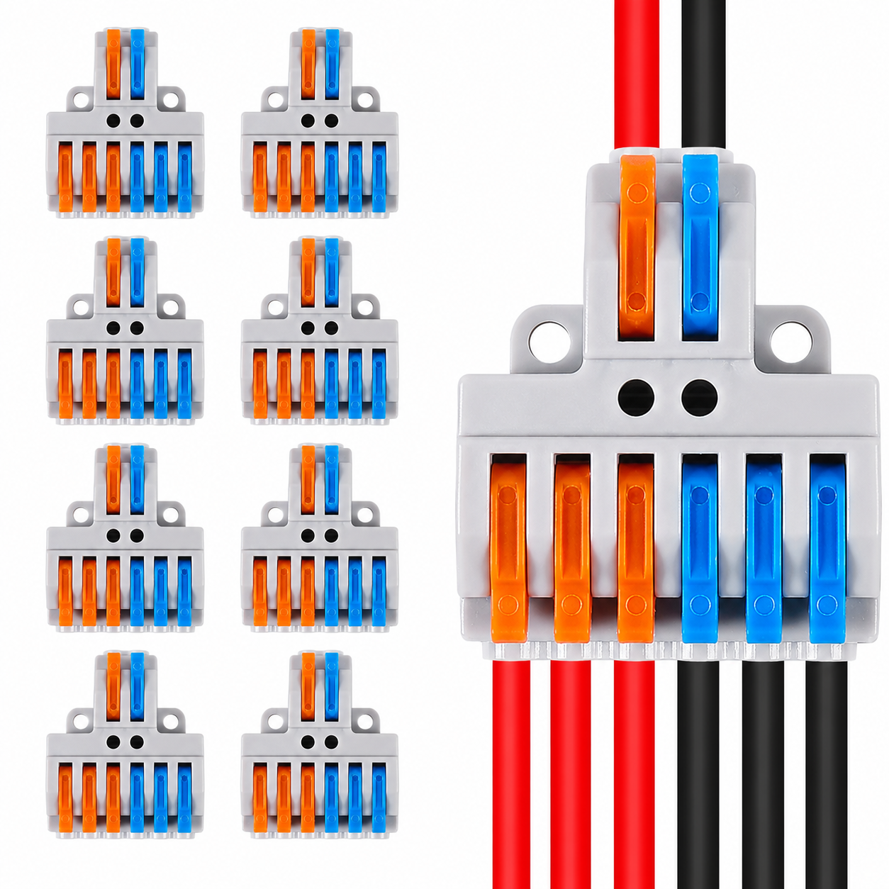 2 in To 6 Lever Wire Connector Compact